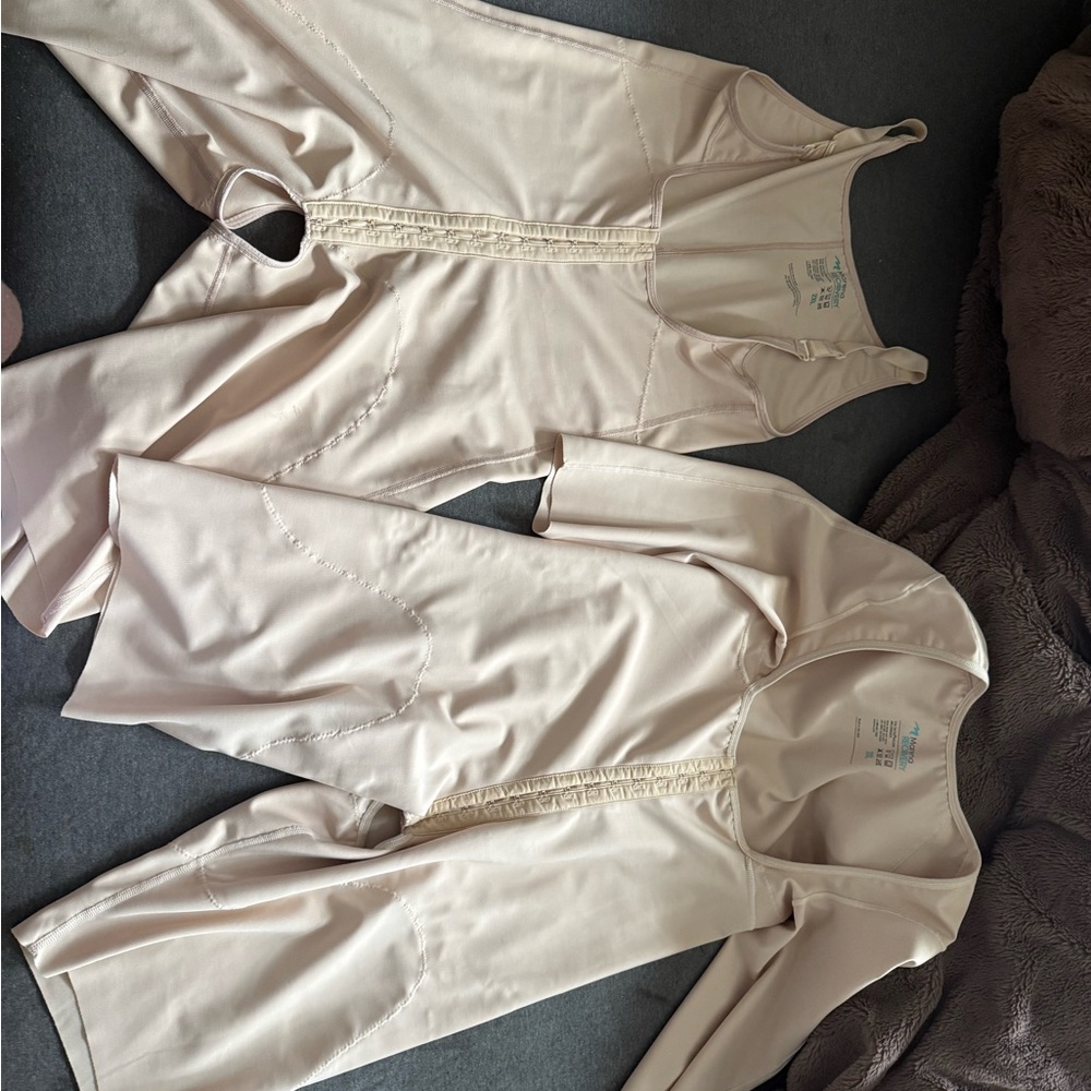 Women's Cream Shapewear Bodysuit